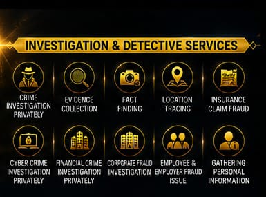 Verified Investigation and Detective Services Panel